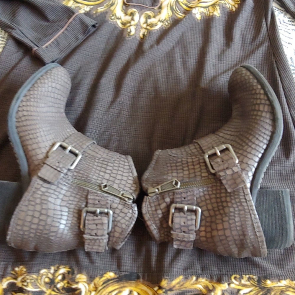 Dragons scale Moto boots - Picture 2 of 8